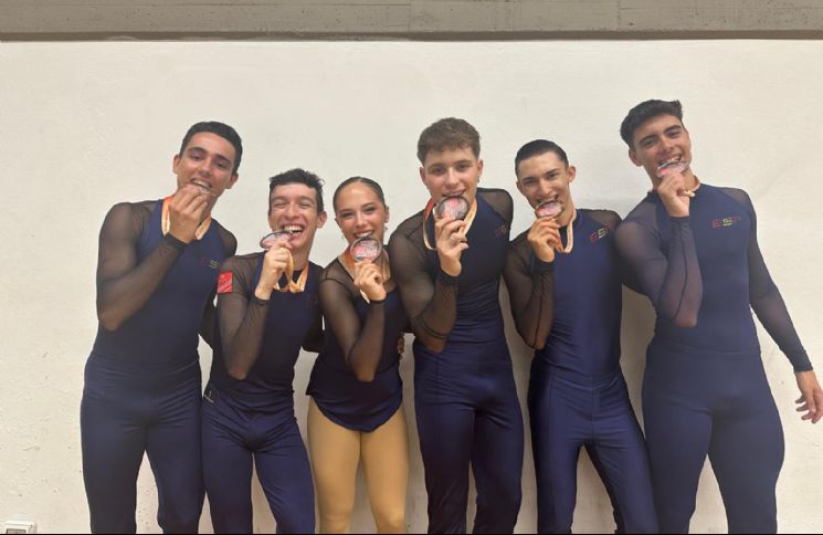 Seis oros, cuatro platas y tres bronces, el balance del medallero espaol en la final de las Artistic International Series 2025